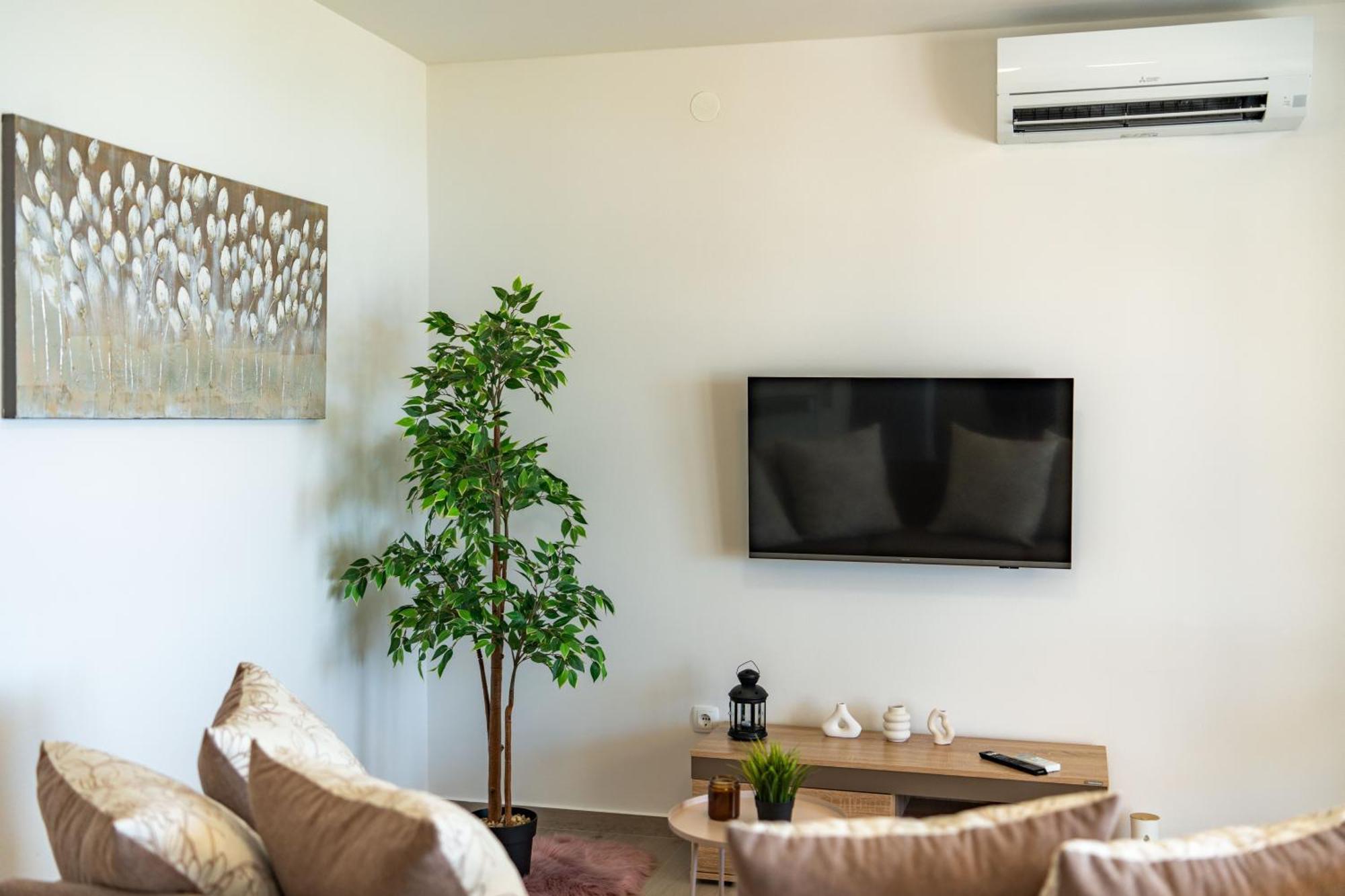 Apartman Petra S Pogledom Na More Banjol Kültér fotó
